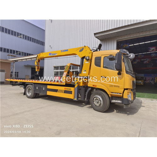 8ton HOWO Wrecker Truck with Crane
